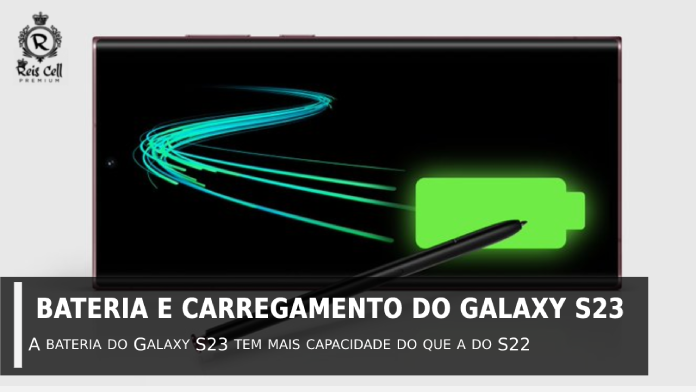 A bateria do Galaxy S23 tem mais capacidade do que a do S22