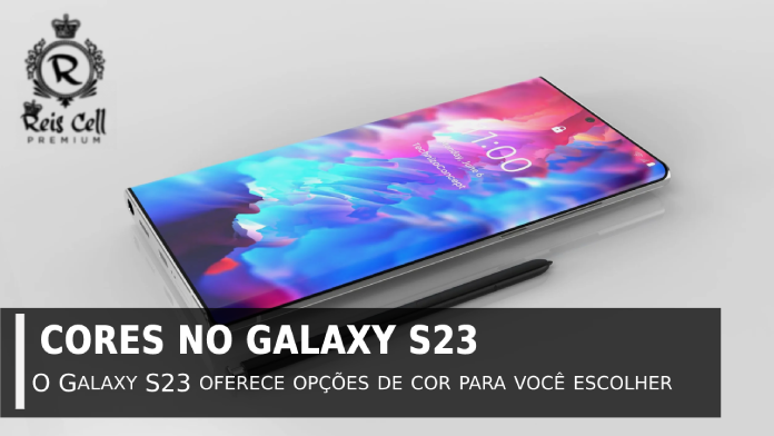 cores na tela do s23