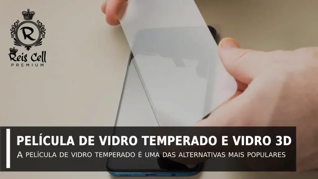 Uma pelicula de vidro temperado
