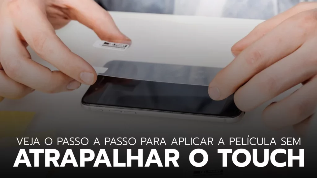 Passo da aplicação de uma película