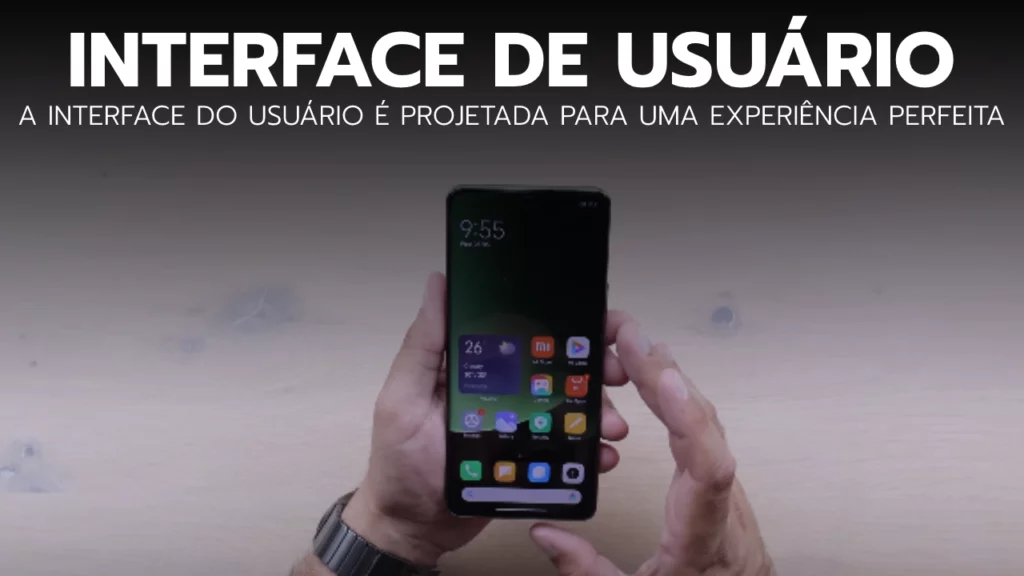 Uma imagem que destaca a interface do usuário personalizável e os recursos exclusivos do Xiaomi 13 Ultra.